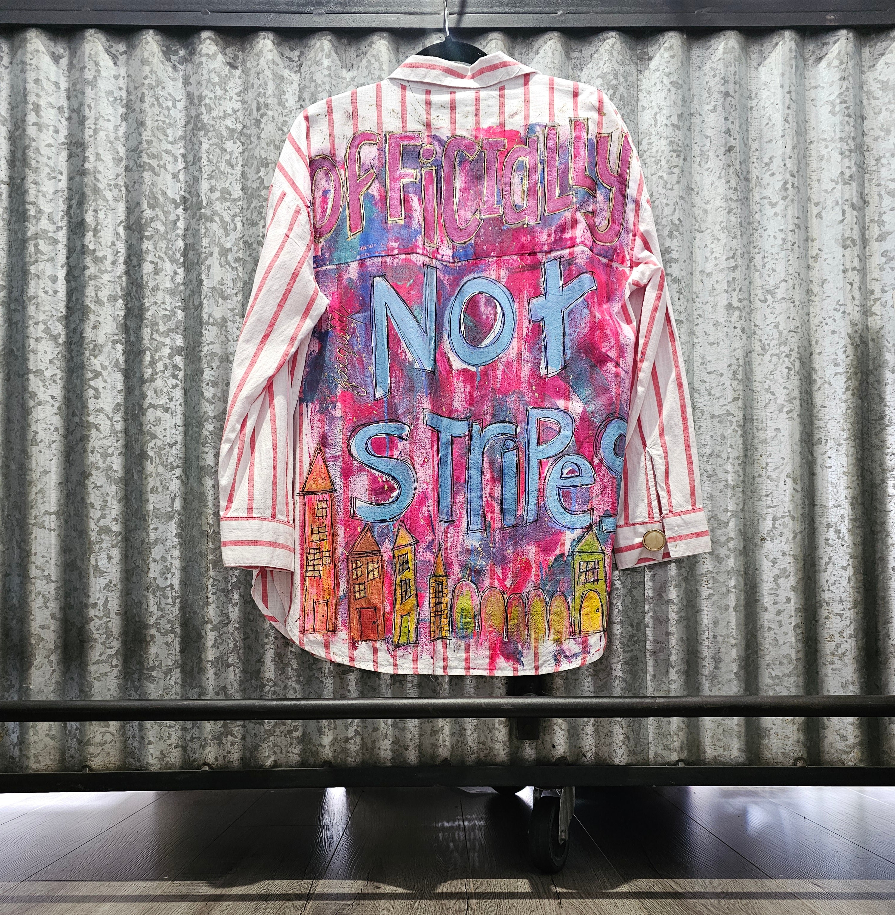 'OFFICIALLY NOT STRIPES'