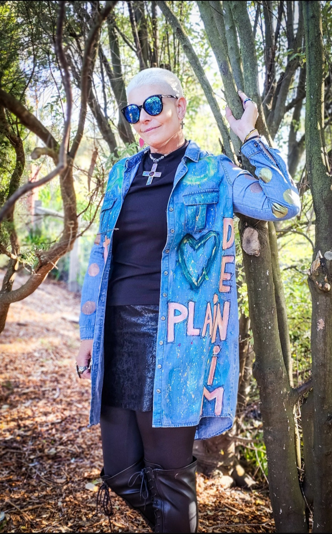 'GOT TO LOVE PLAIN DENIM- REALLY!-THIS WAS PLAIN??'